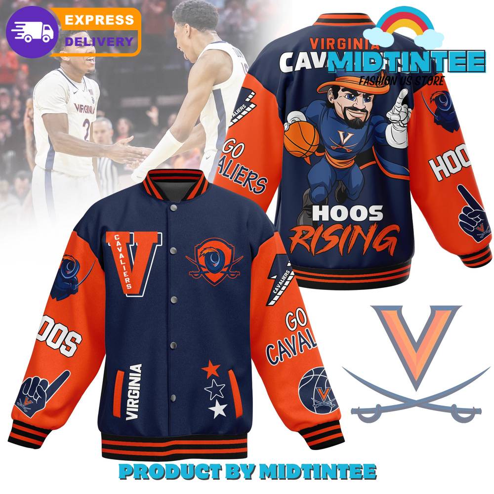 Virginia Cavaliers Hoos Rising Baseball Jacket 30Uf092569 – Utopia Fashion