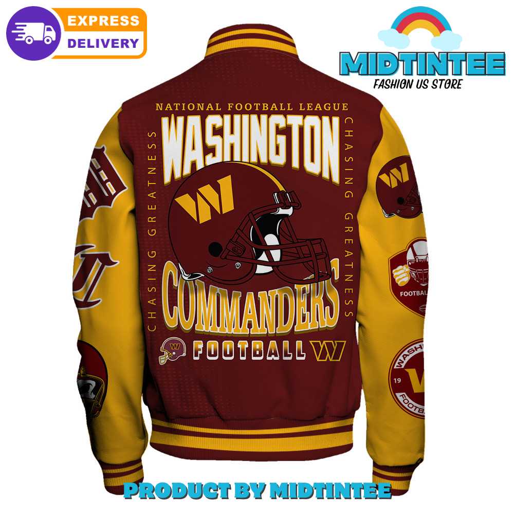 Washington Commanders Nfl National Football Conference Varsity Jacket 30Uf092572 – Utopia Fashion