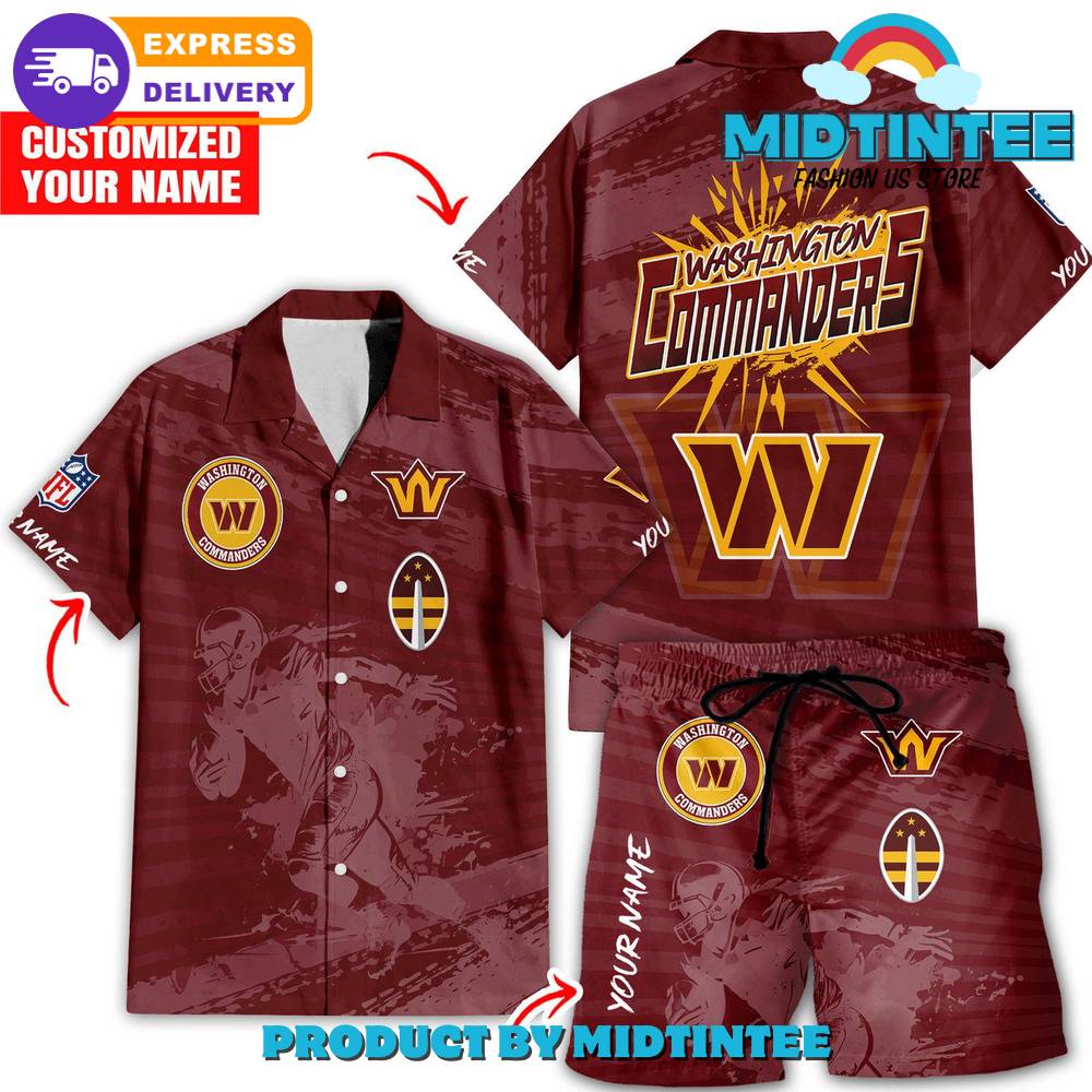 Washington Commanders Personalized Combo Hawaiian Shirt And Short 30Uf093399 – Utopia Fashion