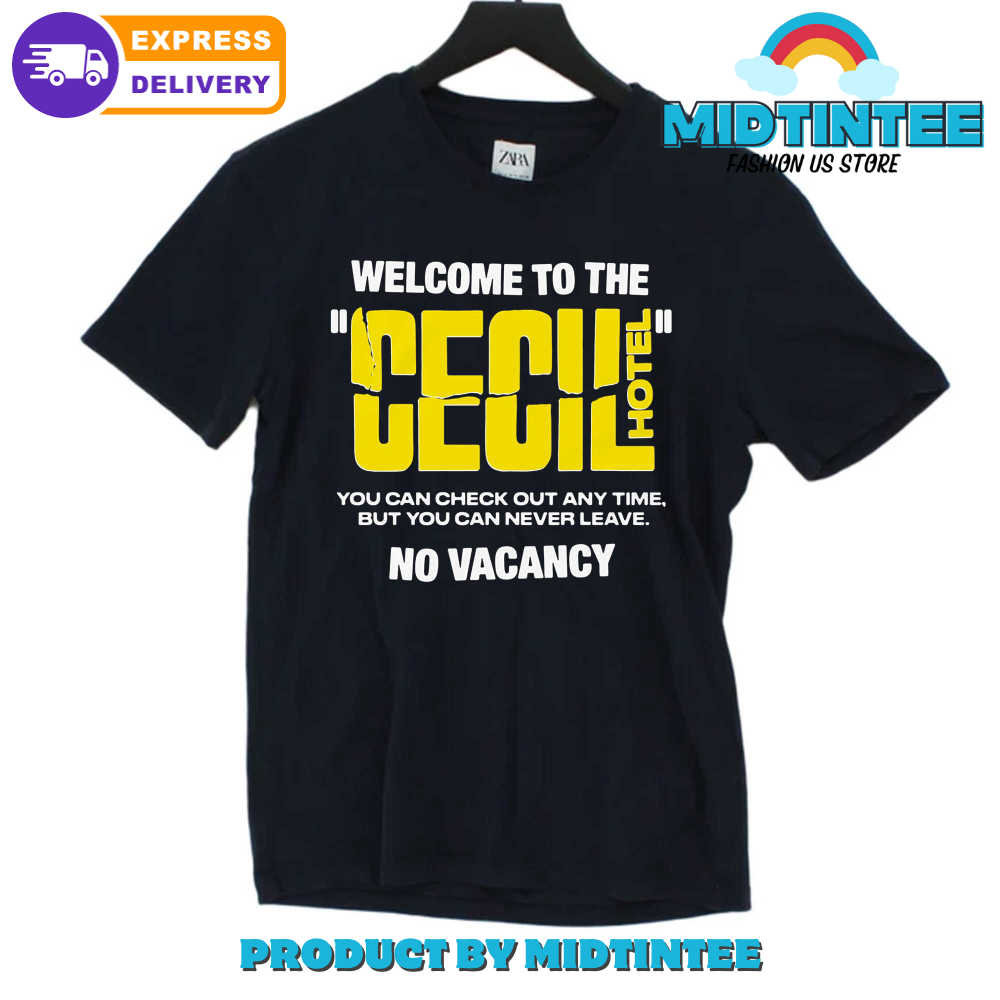 Welcome To The Cecil Hotel T-Shirt 30Uf094368 – Utopia Fashion