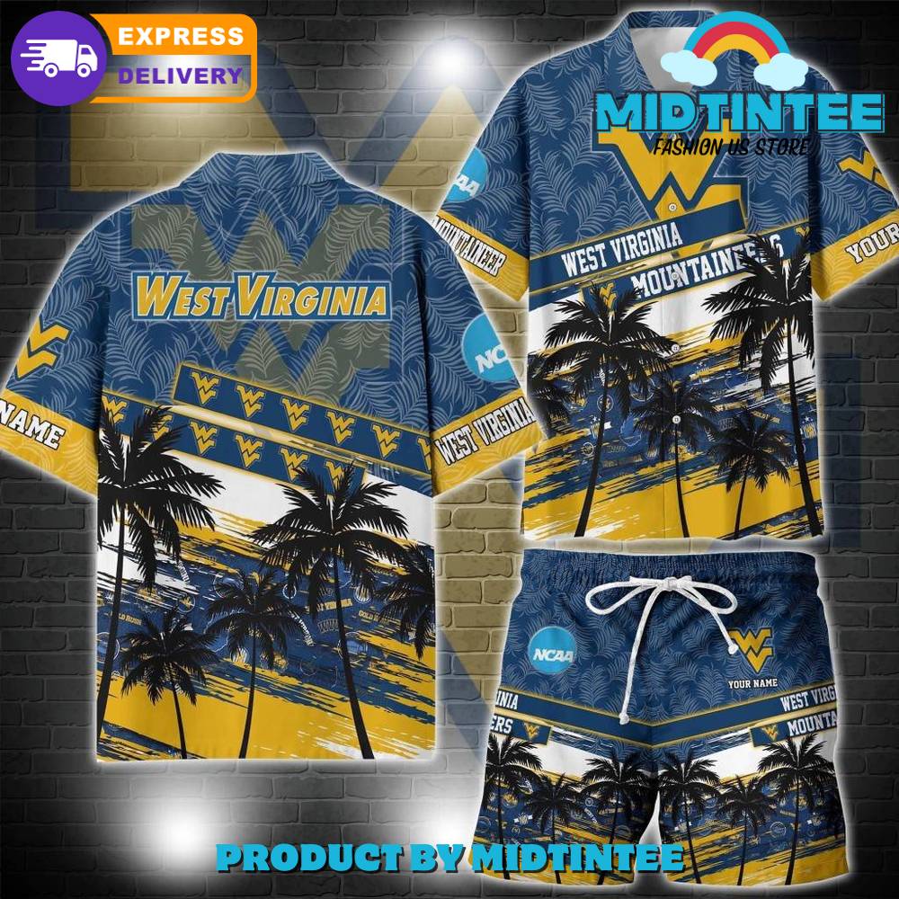 West Virginia Mountaineers Ncaa Pattern Personalized Hawaiian Set 30Uf093413 – Utopia Fashion