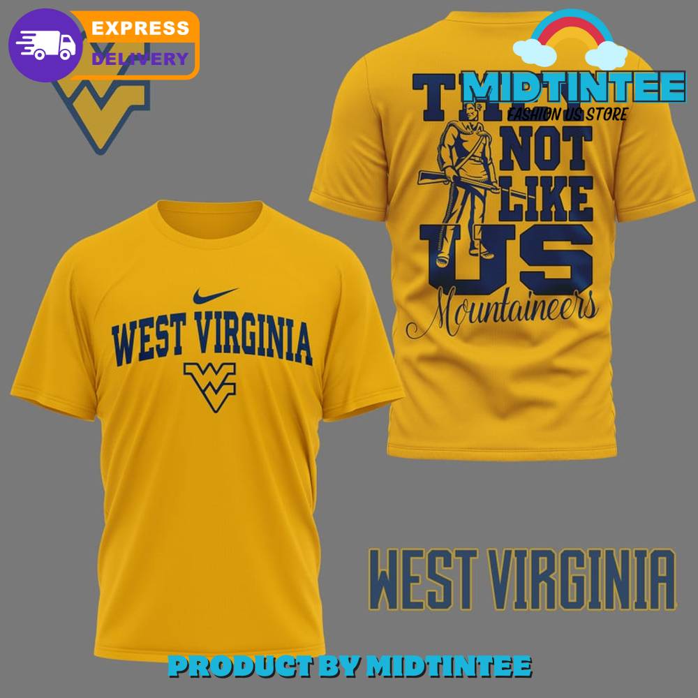 West Virginia Mountaineers They Not Like Us Gold Shirt 30Uf095538 – Utopia Fashion