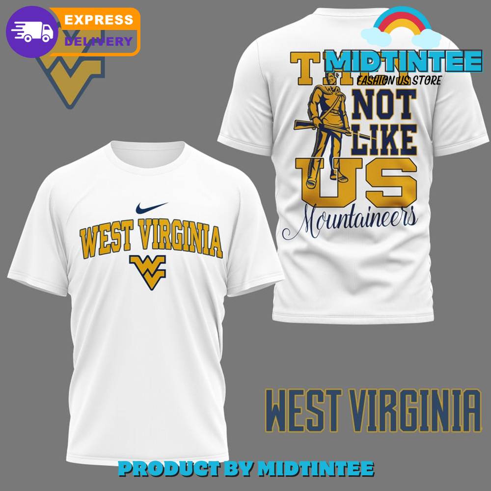 West Virginia Mountaineers They Not Like Us White Shirt 30Uf095539 – Utopia Fashion