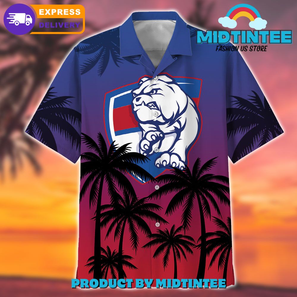 Western Bulldogs Afl Summer Hawaiian Shirt 30Uf093417 – Utopia Fashion