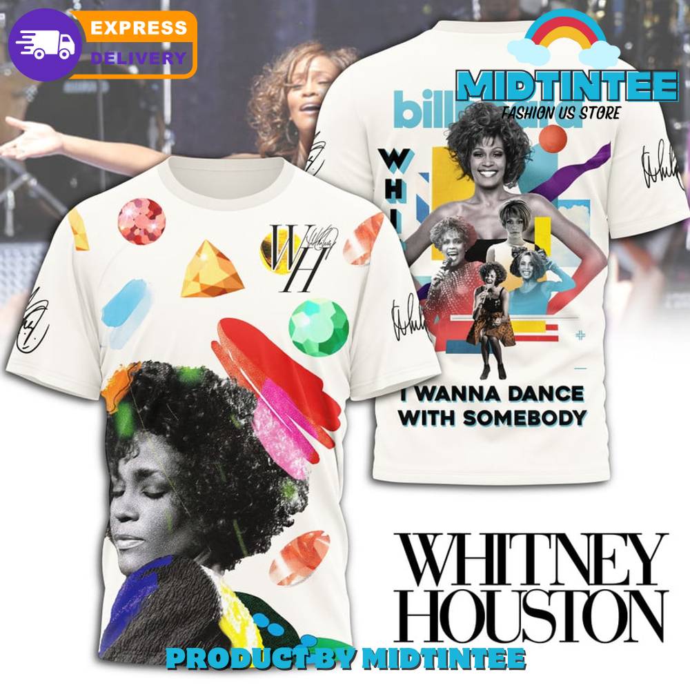 Whitney Houston I Wanna Dance With Somebody Shirt 30Uf095541 – Utopia Fashion