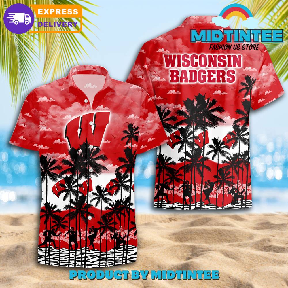 Wisconsin Badgers Hawaiian Shirt Trending Summer 30Uf093420 – Utopia Fashion