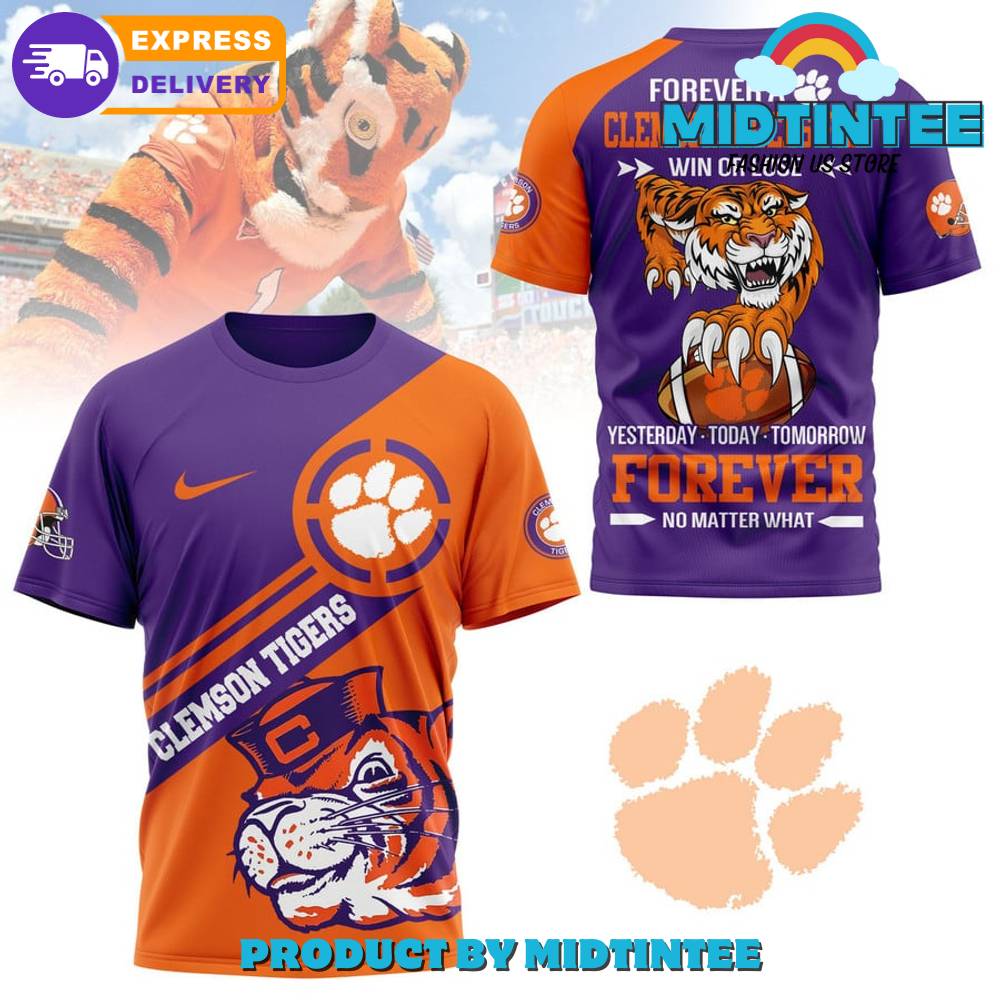 Clemson Tigers Football Forever A Fan Shirt 30Uf094629 – Utopia Fashion