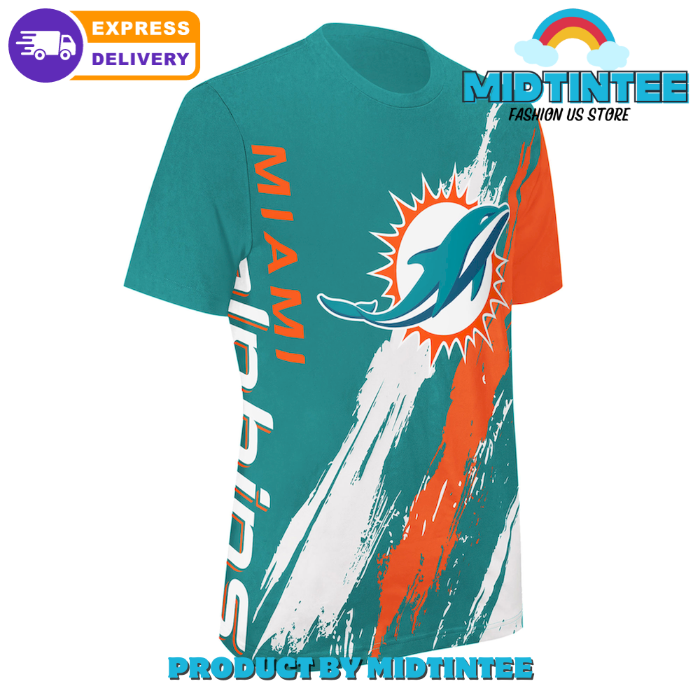 Miami Dolphins American Football Team T-Shirt 3D 30Uf095003 – Utopia Fashion