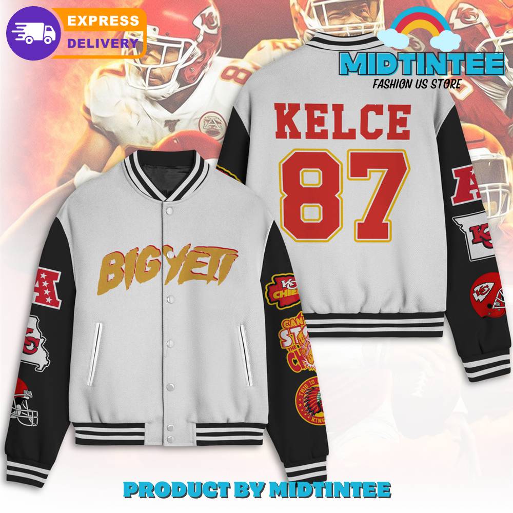 Kansas City Chiefs Big Yeti Baseball Jacket 30Uf092248 – Utopia Fashion