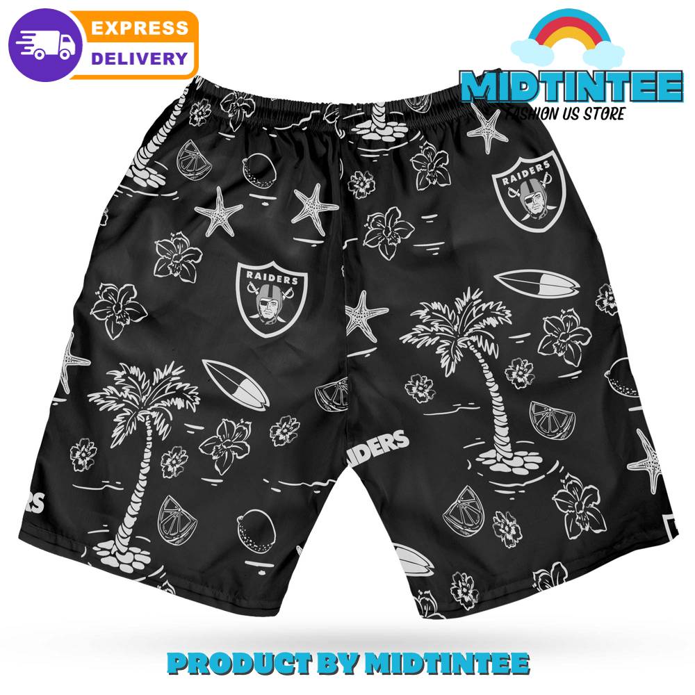 Las Vegas Raiders Tropicana Hawaiian Shirt And Short 30Uf092938 – Utopia Fashion