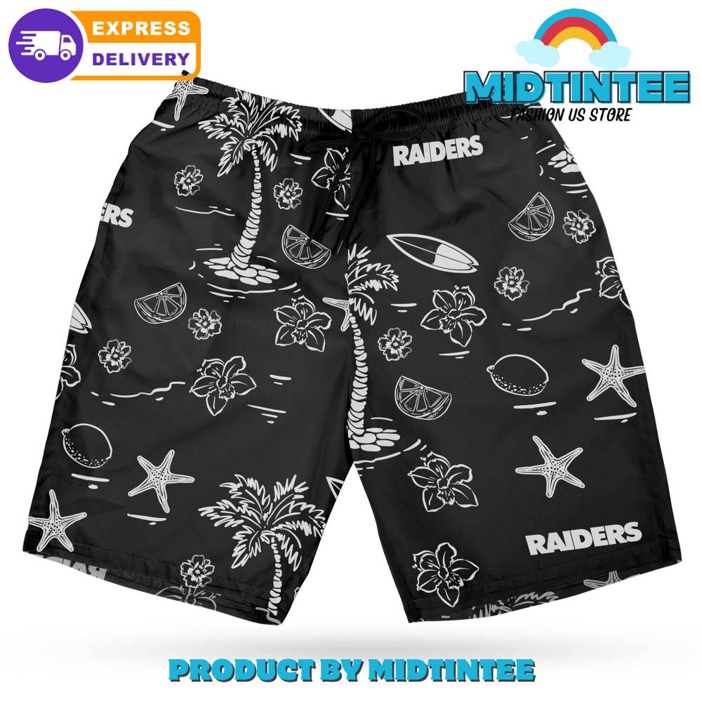 Las Vegas Raiders Tropicana Hawaiian Shirt And Short 30Uf092938 – Utopia Fashion