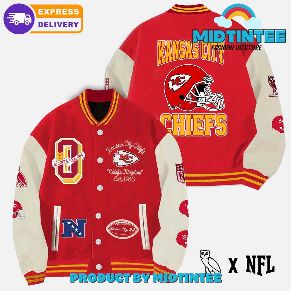 Ovo Kansas City Chiefs Nfl Varsity Jacket 30Uf092428 – Utopia Fashion