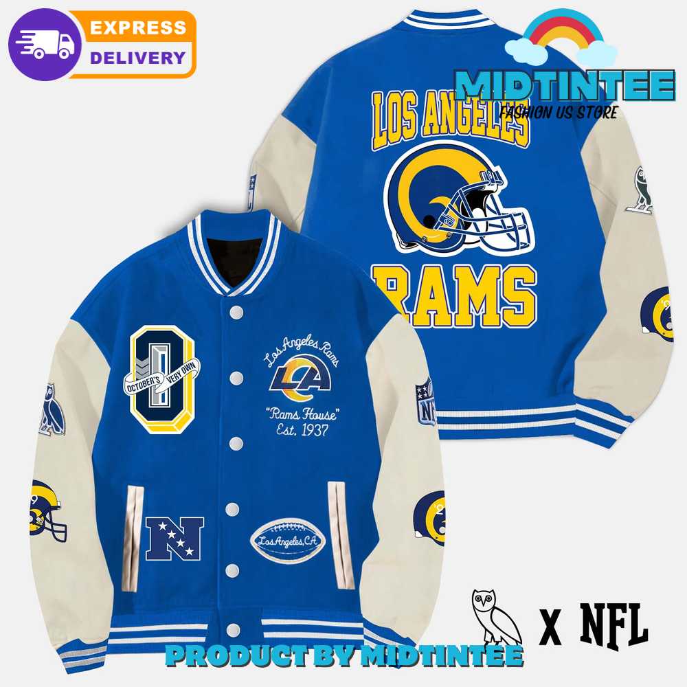 Ovo Los Angeles Rams Nfl Varsity Jacket 30Uf092430 – Utopia Fashion