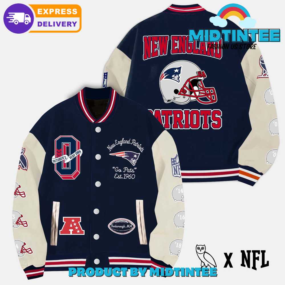 Ovo New England Patriots Nfl Varsity Jacket 30Uf092432 – Utopia Fashion