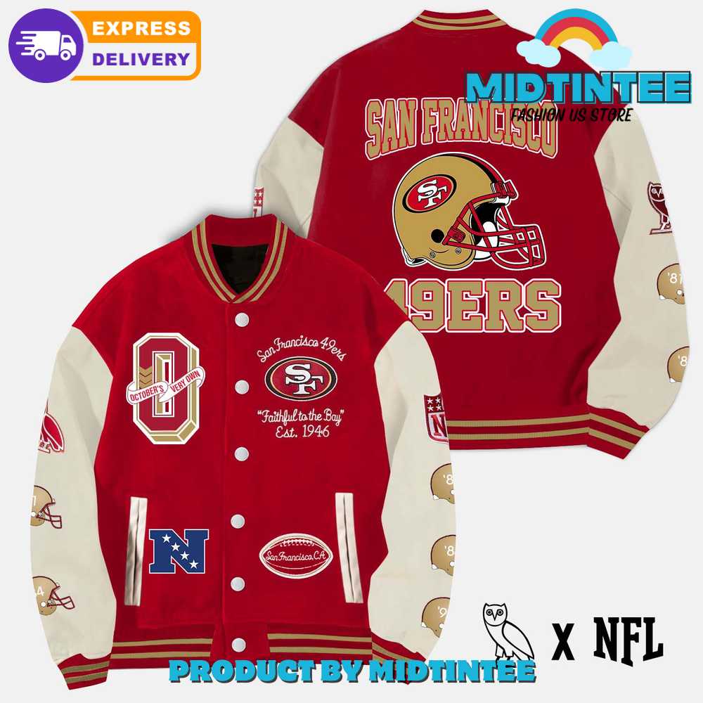 Ovo San Francisco 49Ers Nfl Varsity Jacket 30Uf092438 – Utopia Fashion