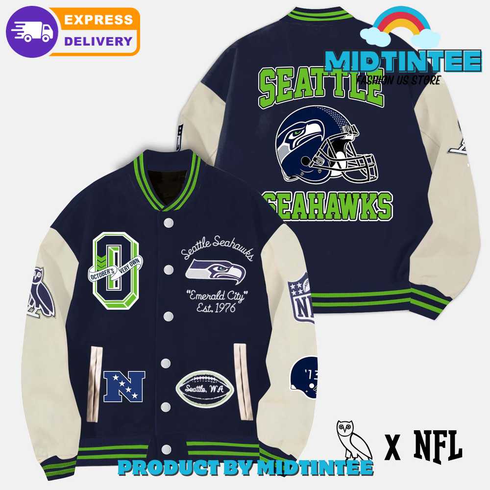 Ovo Seattle Seahawks Nfl Varsity Jacket 30Uf092439 – Utopia Fashion