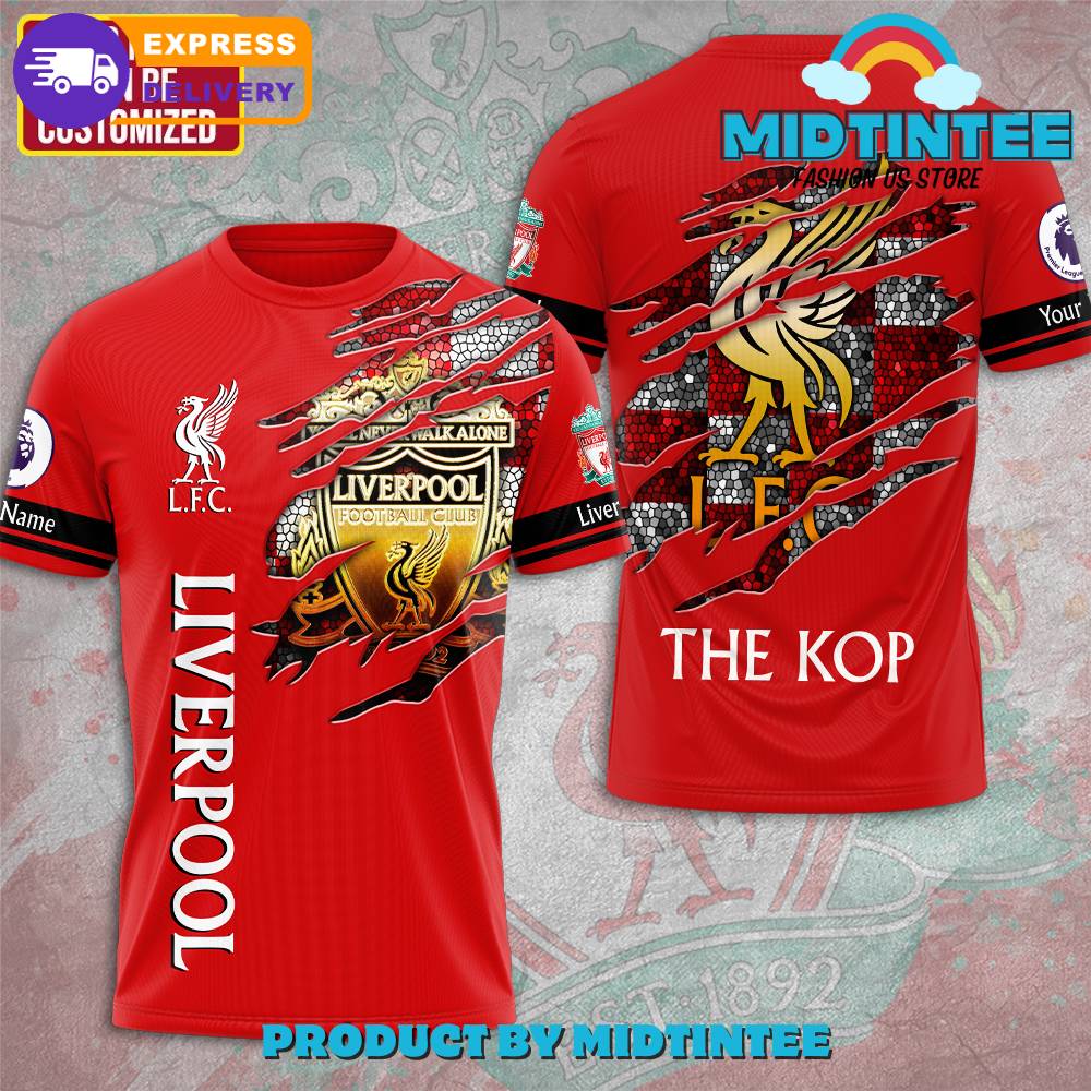 Liverpool Fc The Kop Custom Name Shirt 30Uf094950 – Utopia Fashion