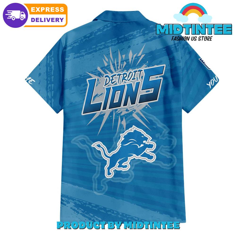 Detroit Lions Personalized Combo Hawaiian Shirt And Short 30Uf092786 – Utopia Fashion